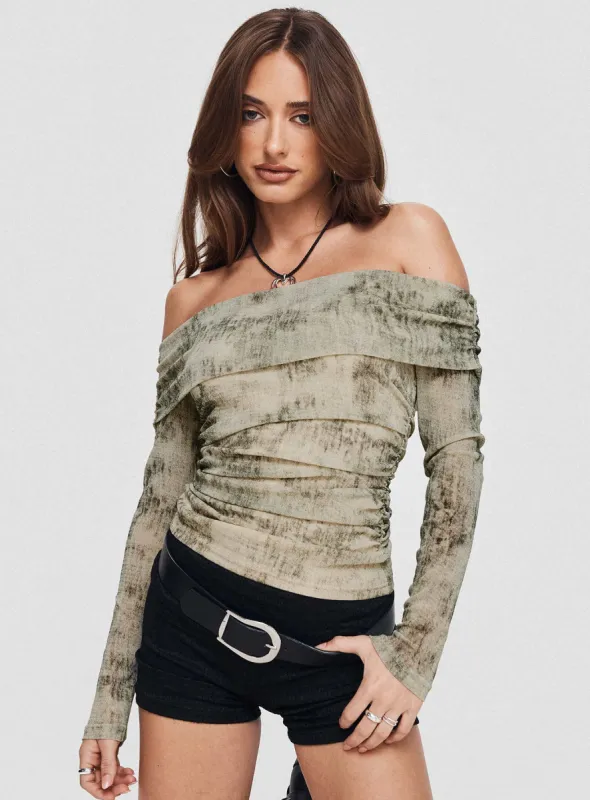 Fossi Strapless Top Multi sold by Princess Polly