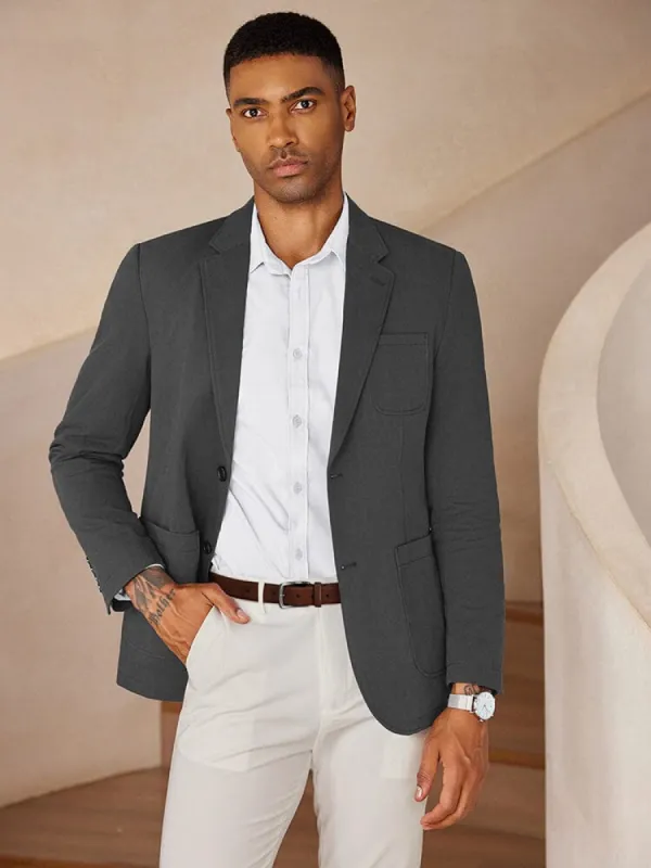 Casual Cotton Blazer Jacket (US Only) sold by Coofandy