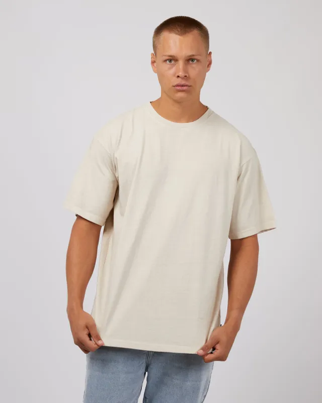 Classic Tee Chalk sold by edge clothing