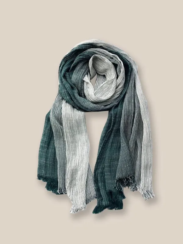 Soft 100% Cotton Tassel Scarf sold by Coofandy