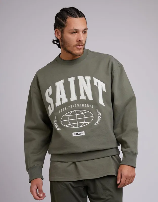 Saint Sweater Green sold by edge clothing