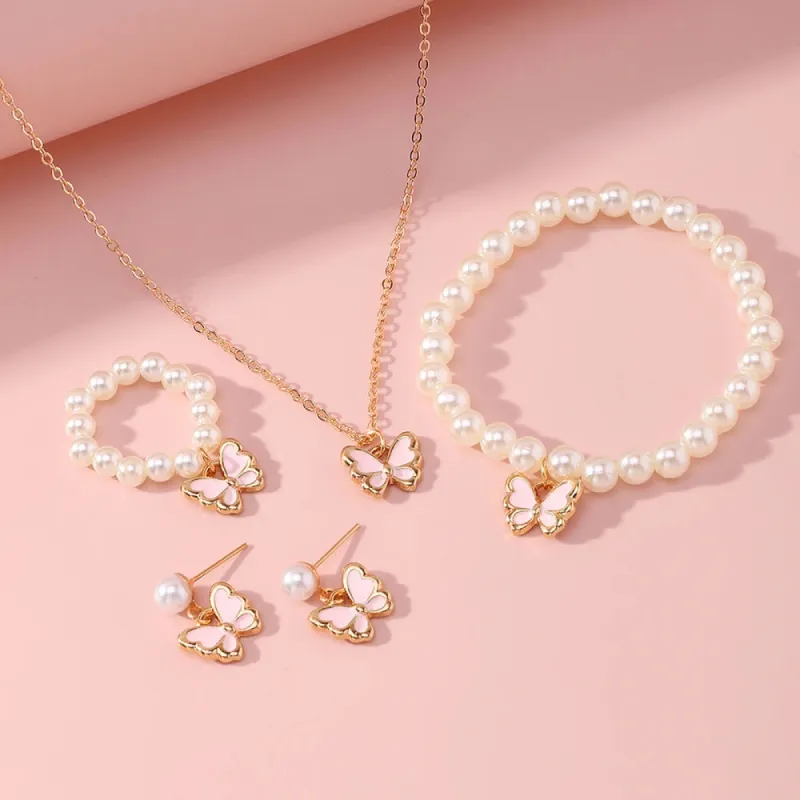 Butterfly Pearl  Set sold by TheShadic Jewels