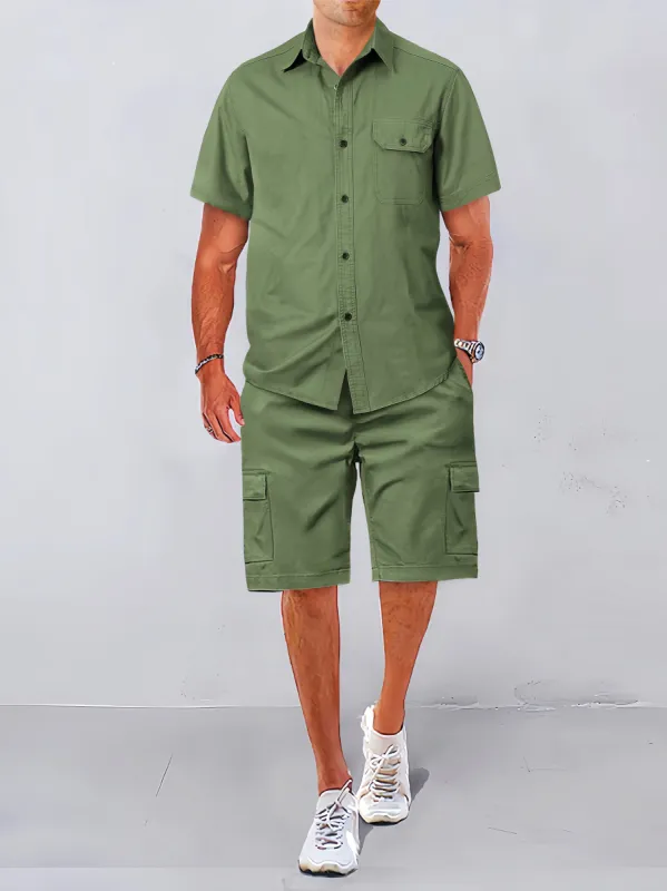 Cozy 100% Cotton Shirt Set sold by Coofandy
