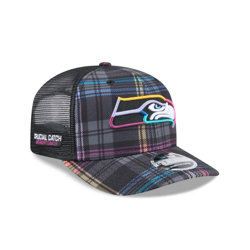 Seattle Seahawks 2024 Crucial Catch 9SEVENTY Trucker Hat sold by New Era