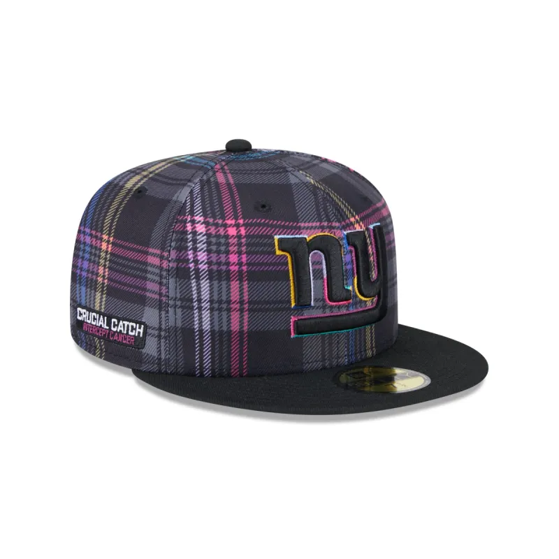 New York Giants 2024 Crucial Catch 59FIFTY Fitted Hat sold by New Era