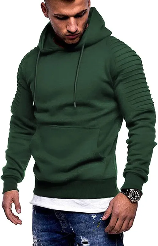 Lightweight Gym Athletic Pullover Hooded Sweater With Pocket (Us Only) sold by Coofandy