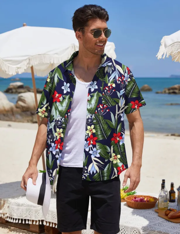 Hawaiian Aloha Shirt (US Only) sold by Coofandy