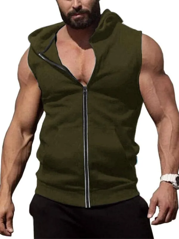 Zip Up Workout Tank Tops (US Only) sold by Coofandy