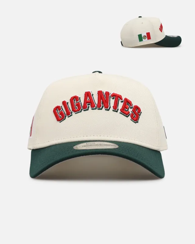 New Era San Francisco Giants 'Mexican Independence Day' 9FORTY A-Frame Snapback Chrome/Dark Green sold by Culture Kings