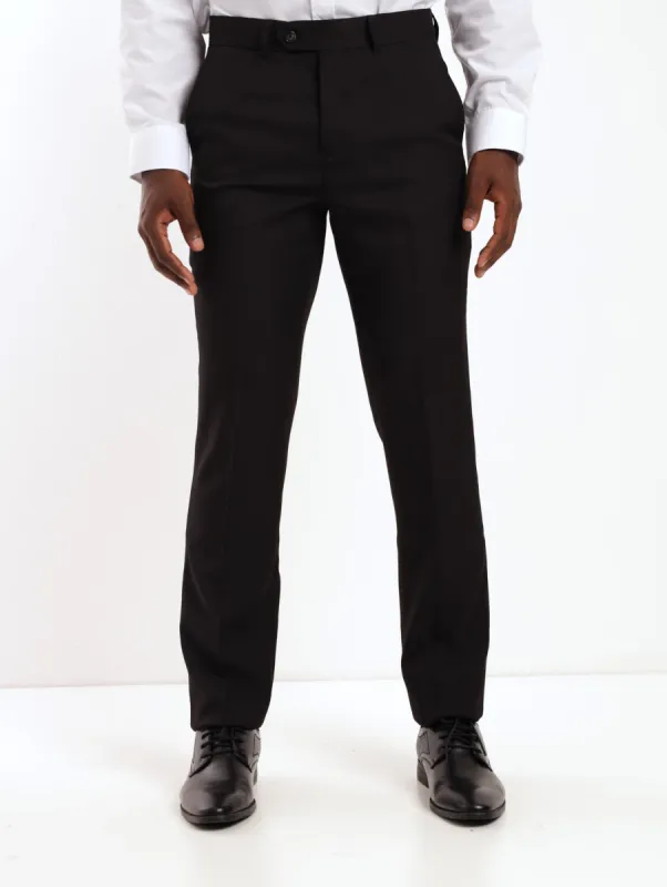 Men's Regular Essential Suit Trouser - Black sold by Edgars 