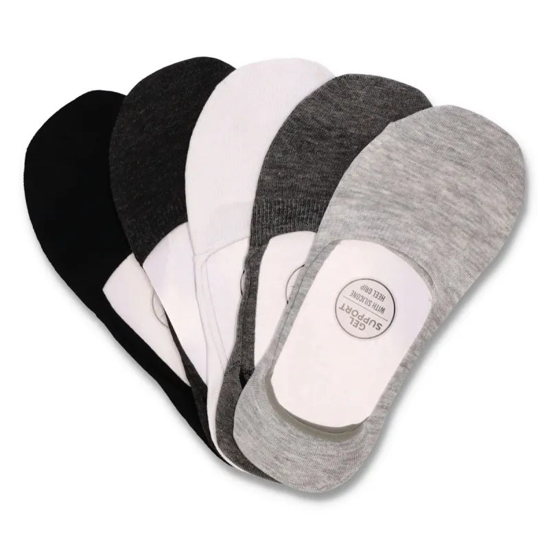 Men's 5 Pack Secret Sock - Grey Melange sold by Edgars
