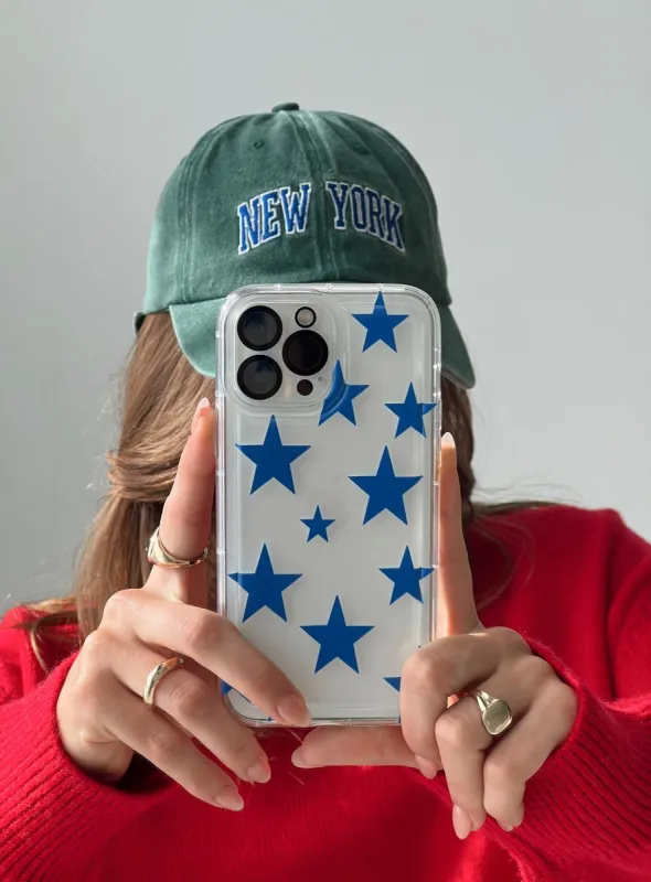 What's Your Sign Iphone Case Clear / Blue sold by Princess Polly