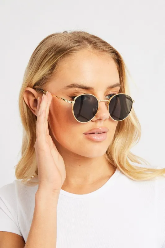 Grey Round Sunglasses sold by Ally Fashion