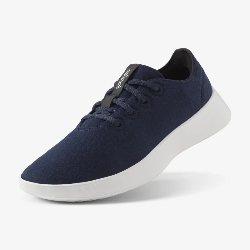 Women's Wool Runner Go - Deep Navy (Blizzard Sole) sold by allbirds