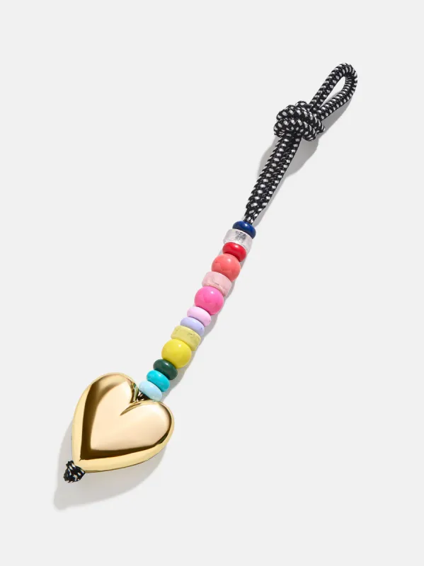 Free Spirit Bag Charm - Heart sold by BaubleBar