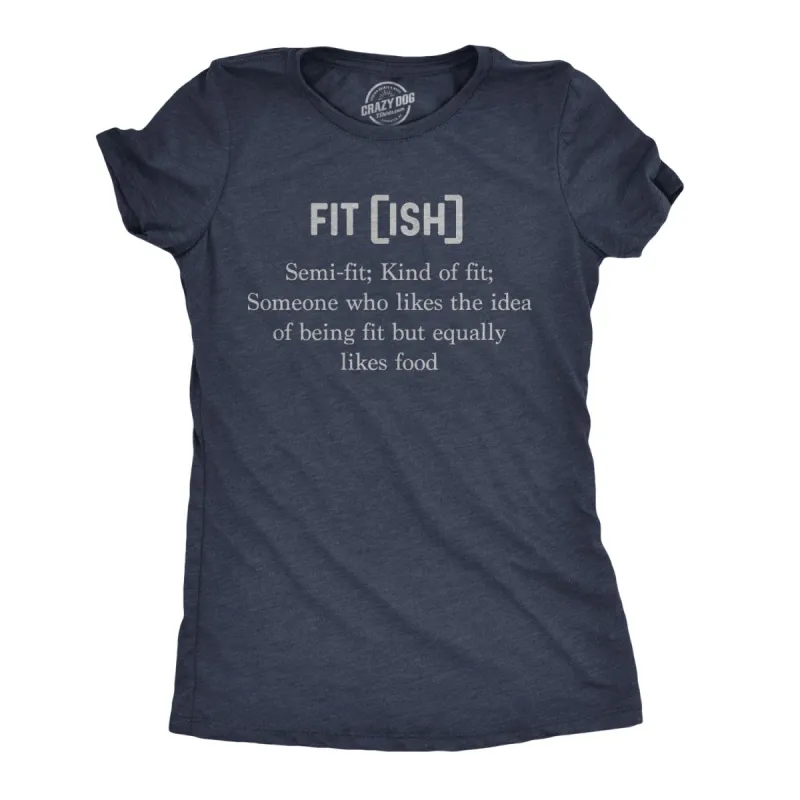Fit-ish Women's T Shirt sold by Crazy Dog T-Shirts