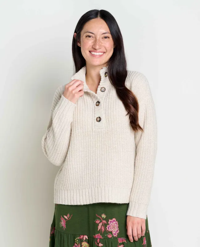 Moss Point Henley Sweater sold by TOAD&CO