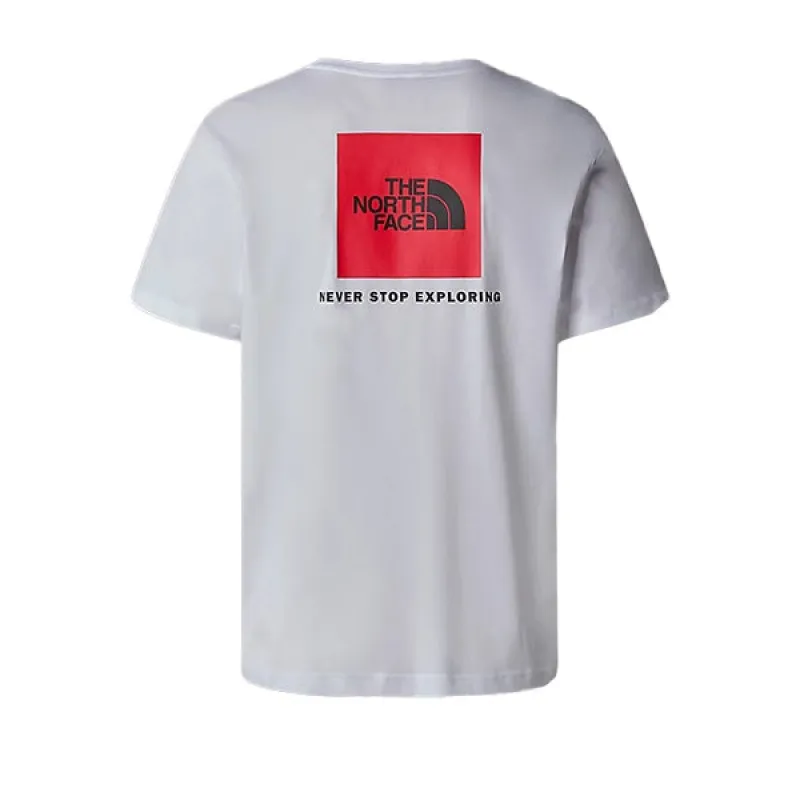 The North Face SS Redbox NSE T Shirt TNF White sold by Kong