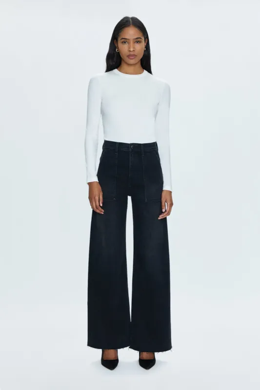 Penny High Rise Wide Jean -  Collins sold by pistola