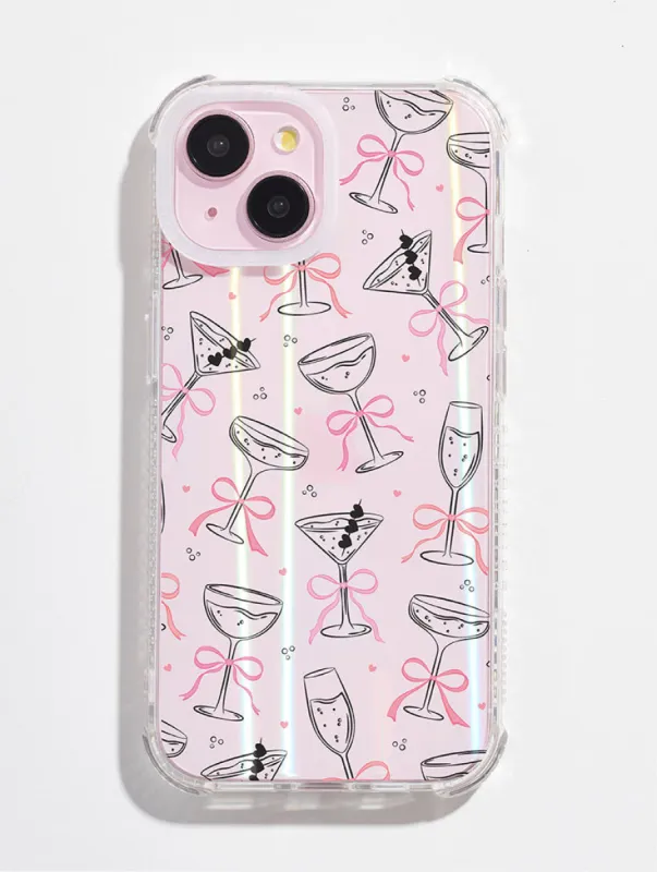 Cocktail Bows Shock iPhone Case sold by Skinnydip London