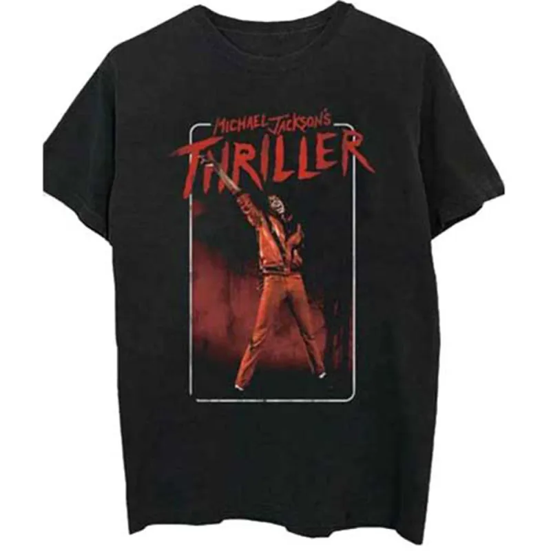 Thriller White Red Suit Slim Fit T-shirt sold by Rockabilia
