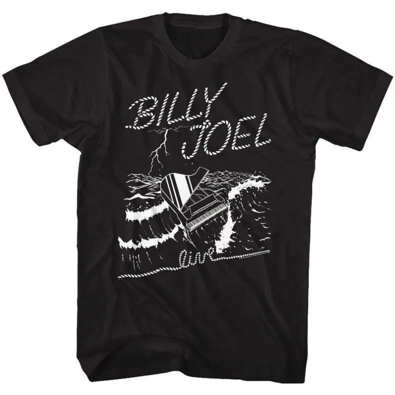 Sea Piano T-shirt sold by Rockabilia