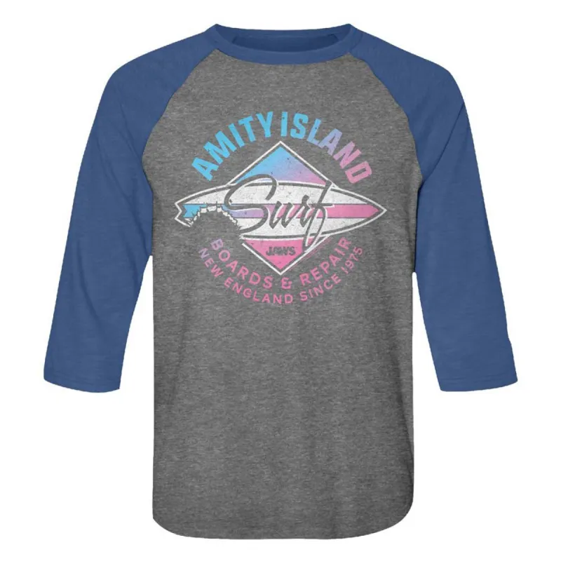Amity Island Reef Baseball Jersey sold by Rockabilia