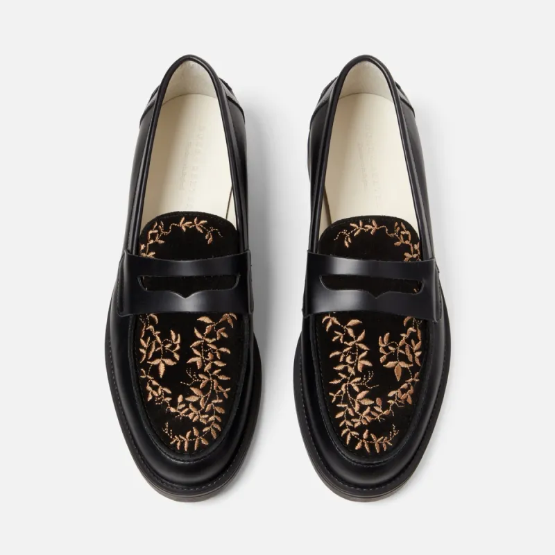 Wilde Bronze Vine Penny Loafer - Men's sold by Duke + Dexter
