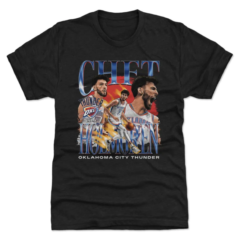 Chet Holmgren Oklahoma City Thunder Vintage WHT sold by 500 Level
