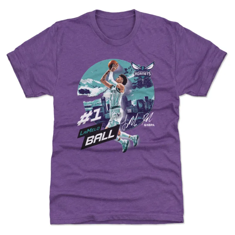 LaMelo Ball Charlotte Hornets City Emblem WHT sold by 500 Level