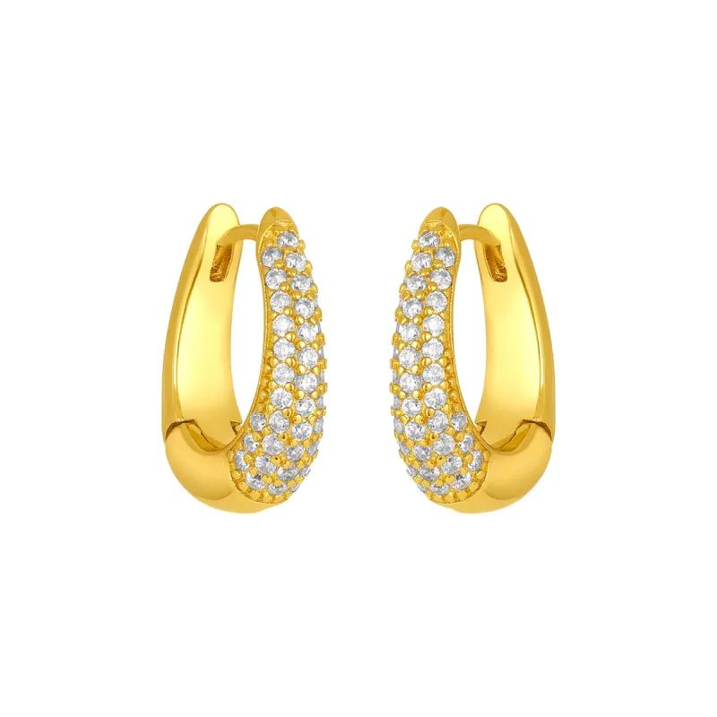 LANA CZ HUGGIES GOLD sold by FYB JEWELRY