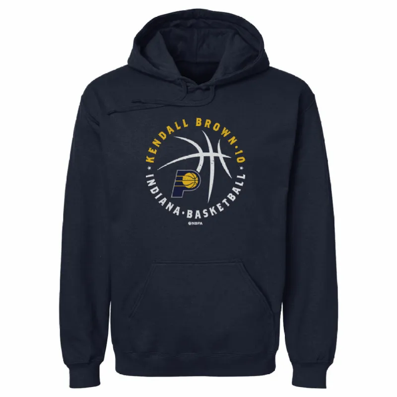 Kendall Brown Indiana Pacers Player Ball WHT sold by 500 Level