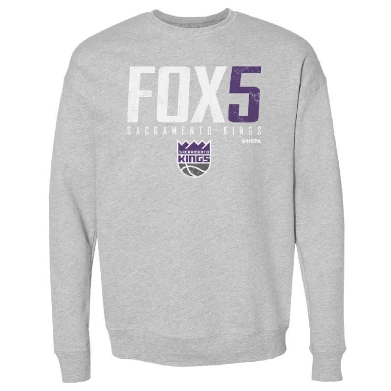 De'Aaron Fox Sacramento Kings Elite WHT sold by 500 Level