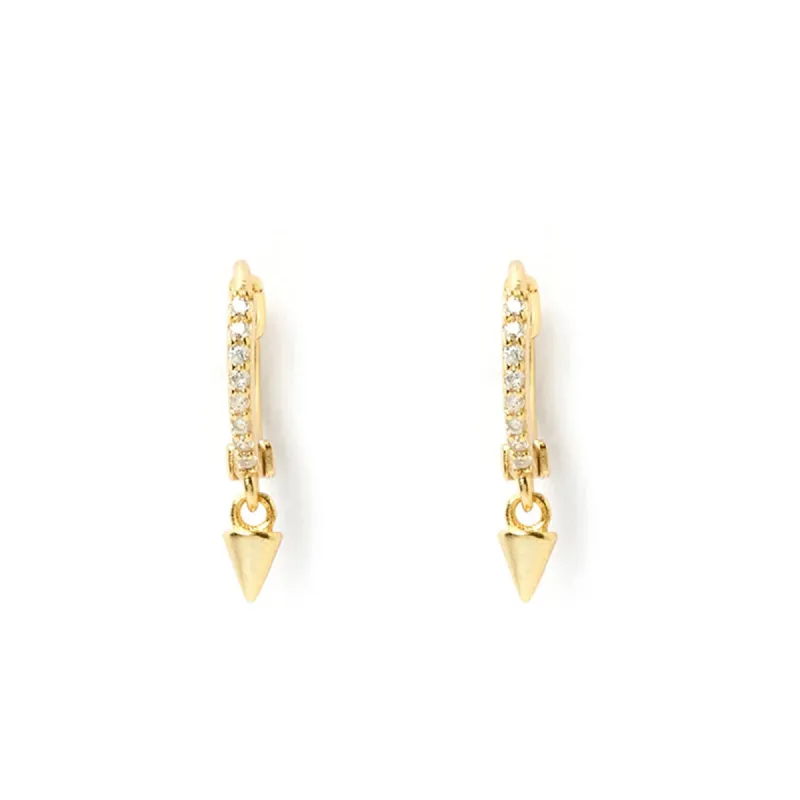 Felicity Huggie Earrings sold by Arms Of Eve