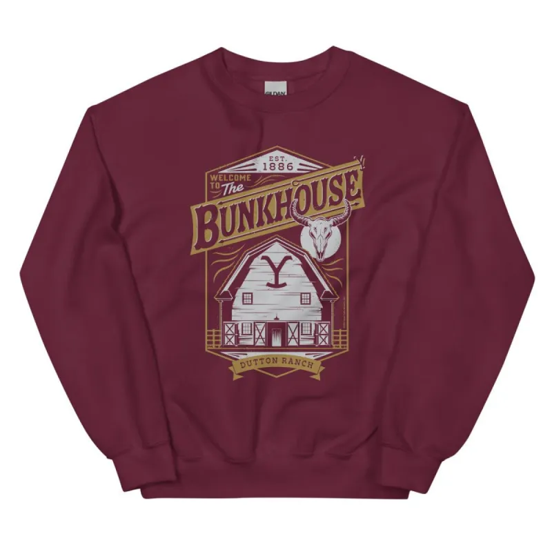 Yellowstone Bunkhouse Crewneck Sweatshirt sold by Paramount Shop