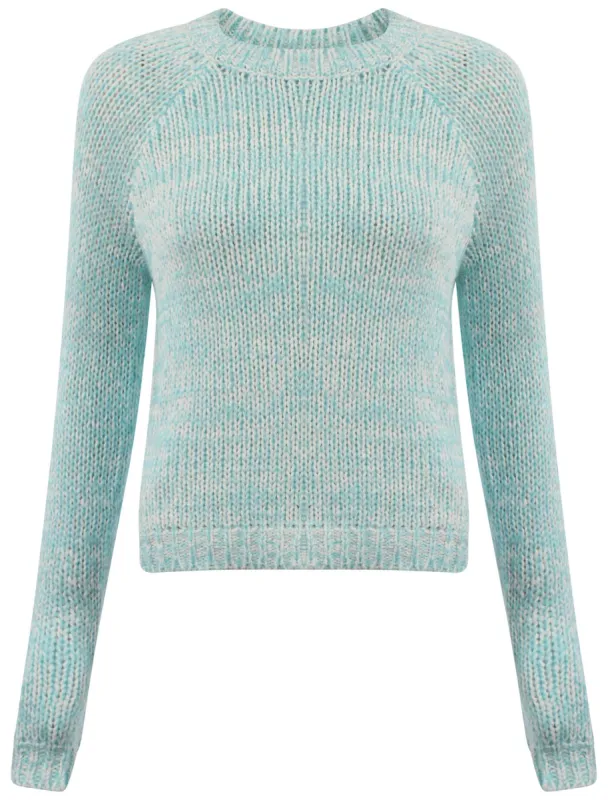 Amara Reya Trumpet Flower blue jumper sold by Tokyo Laundry