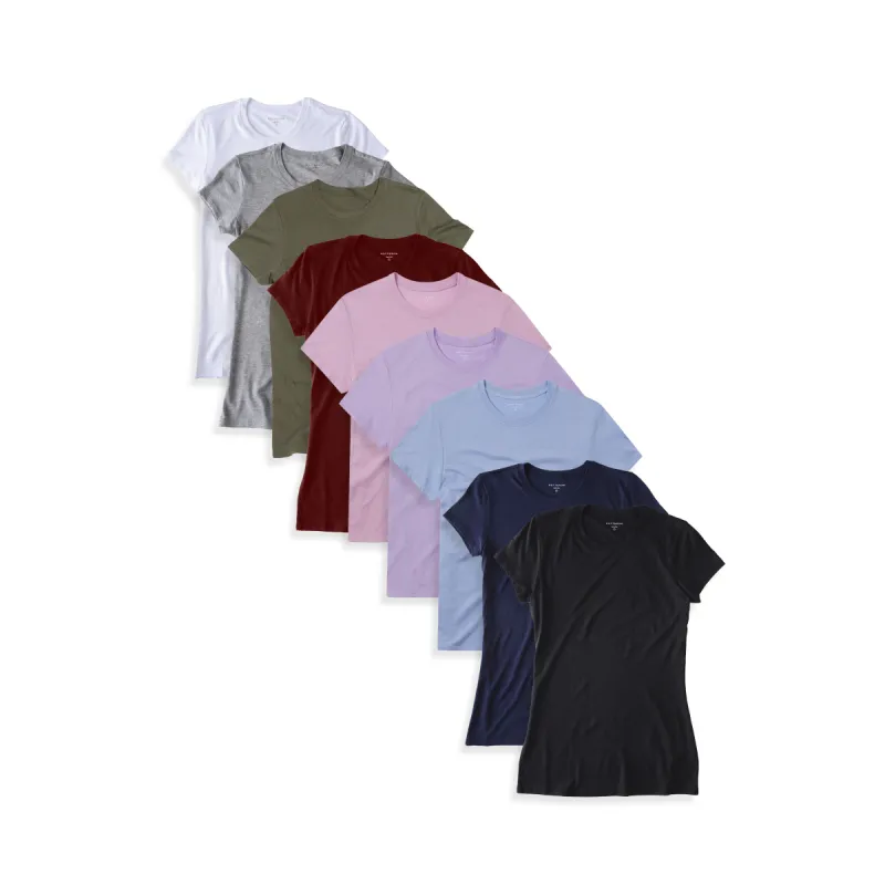 Fitted Crew Marcy 9-Pack sold by Mott & Bow