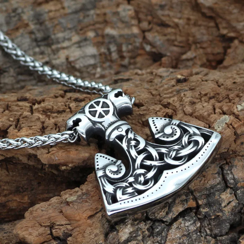 Viking Vintage Odin's Hammer Casual Necklace sold by Polyalien