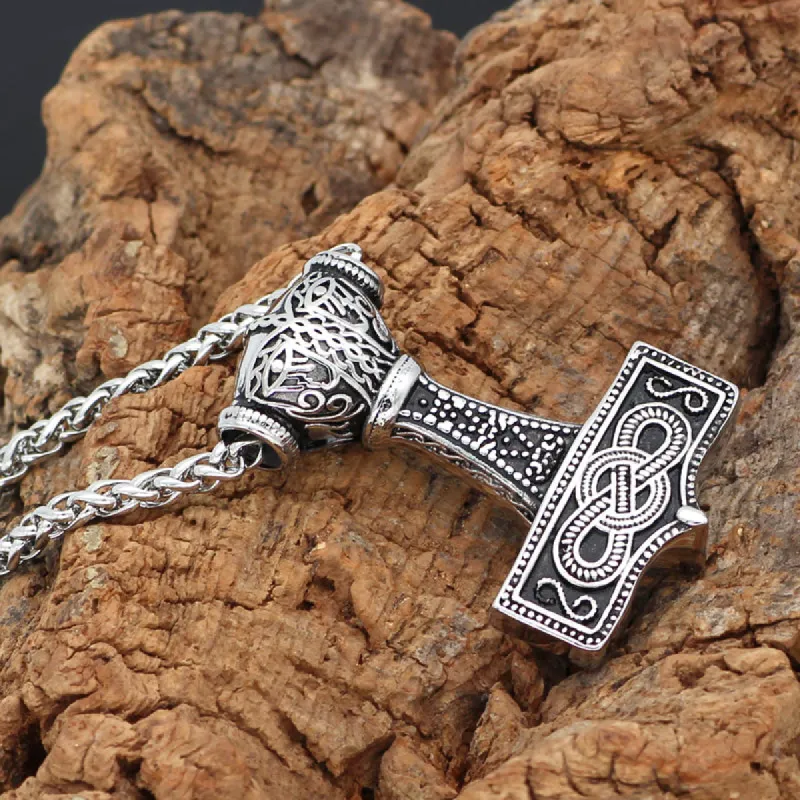 Viking Vintage Odin's Hammer Necklace sold by Polyalien