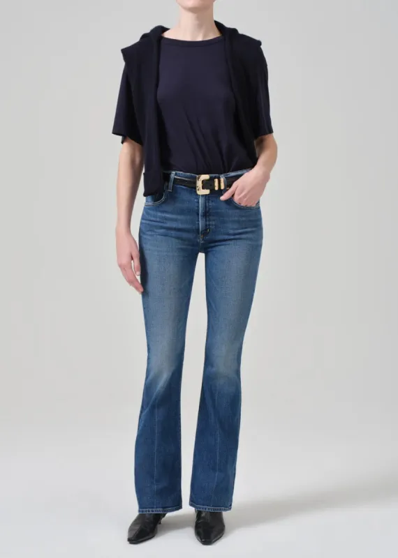 Lilah High Rise Bootcut - Abalone sold by Plenty