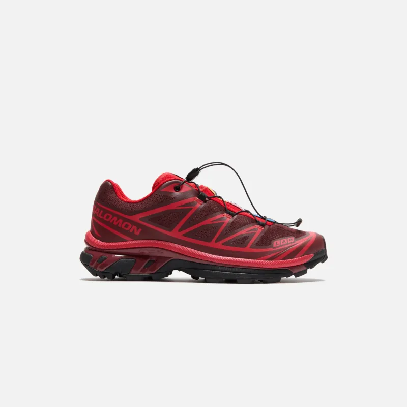Salomon XT-6 - Rum Raisin / High Risk Red / Fired Brick sold by Kith