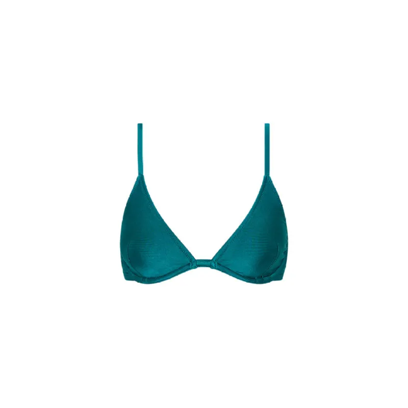 Underwire Triangle B-C Cup Bikini Top - Cenote sold by Kulani Kinis