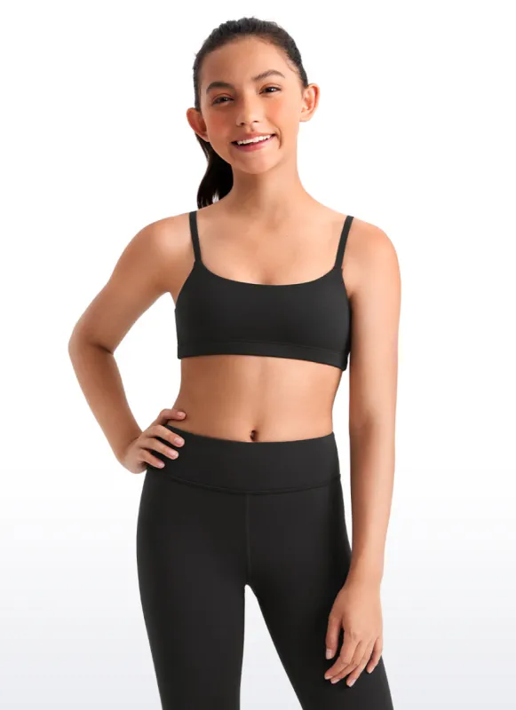 Butterluxe Girls  Adjustable Spaghetti Strap Bra sold by CRZ Yoga
