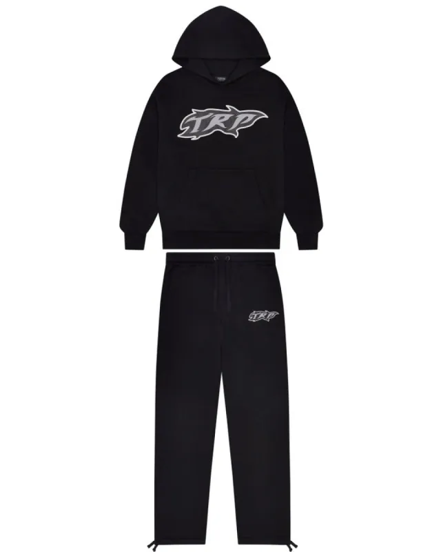 TRP Flame Tracksuit - Black sold by Trapstar London