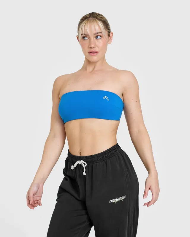 Unified Micro Bandeau Bralette | Retro Blue sold by Oner Active