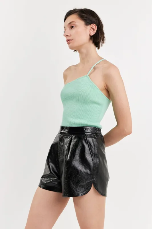 One Shoulder Strap Knit Tank Top sold by Endless Rose