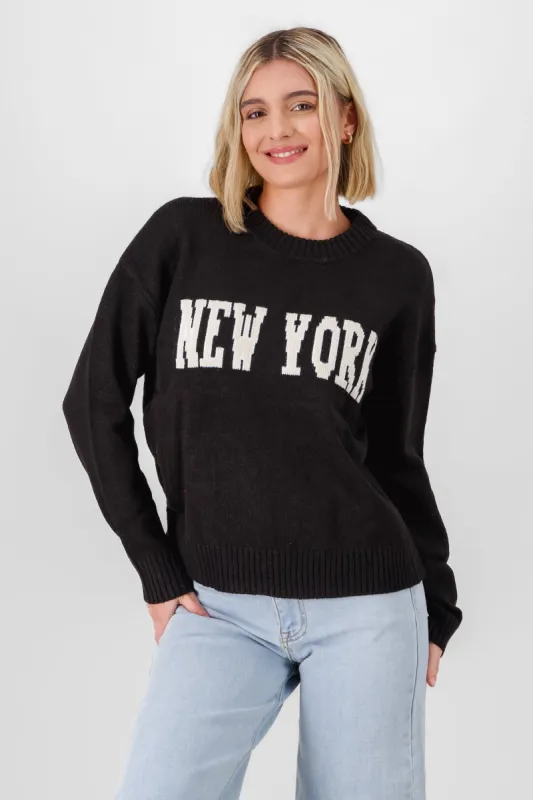 Sueter largo new york sold by Shasa