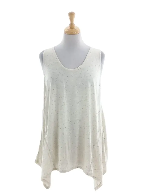 TEXTURED LOOSE FIT TANK TOP sold by FBO