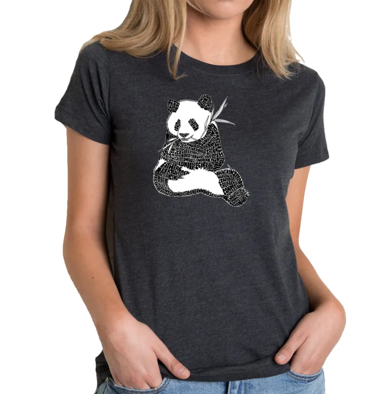 ENDANGERED SPECIES - Women's Premium Blend Word Art T-Shirt sold by LA Pop Art