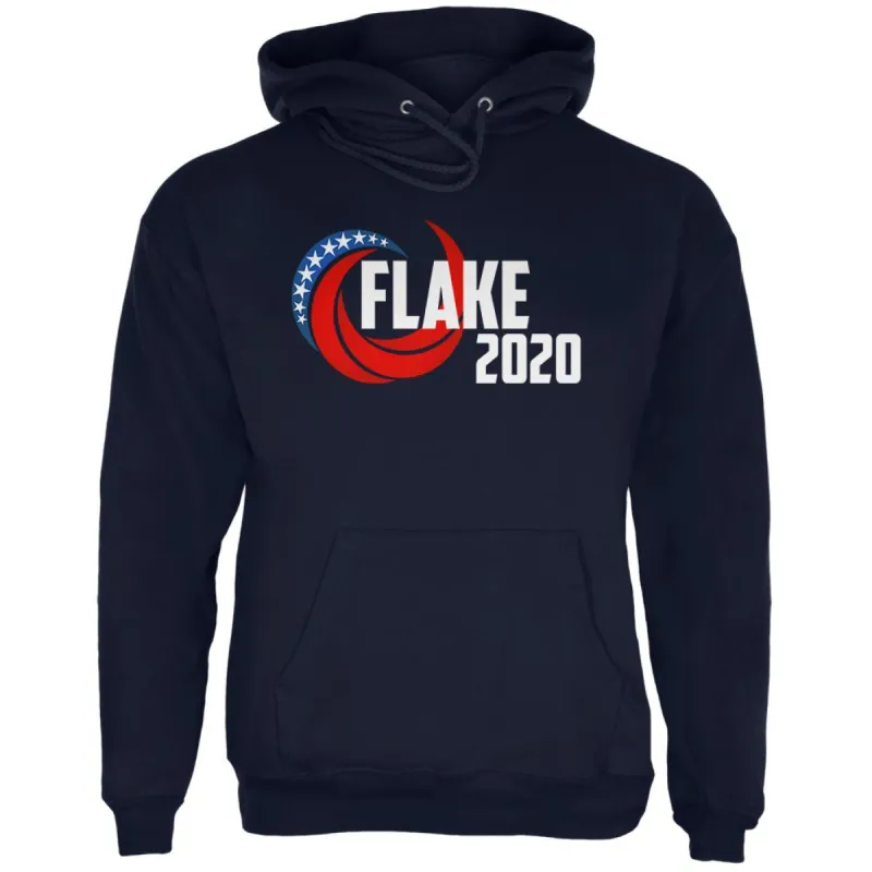 Presidential Election 2020 Jeff Flake Swoosh Mens Hoodie sold by Old Glory